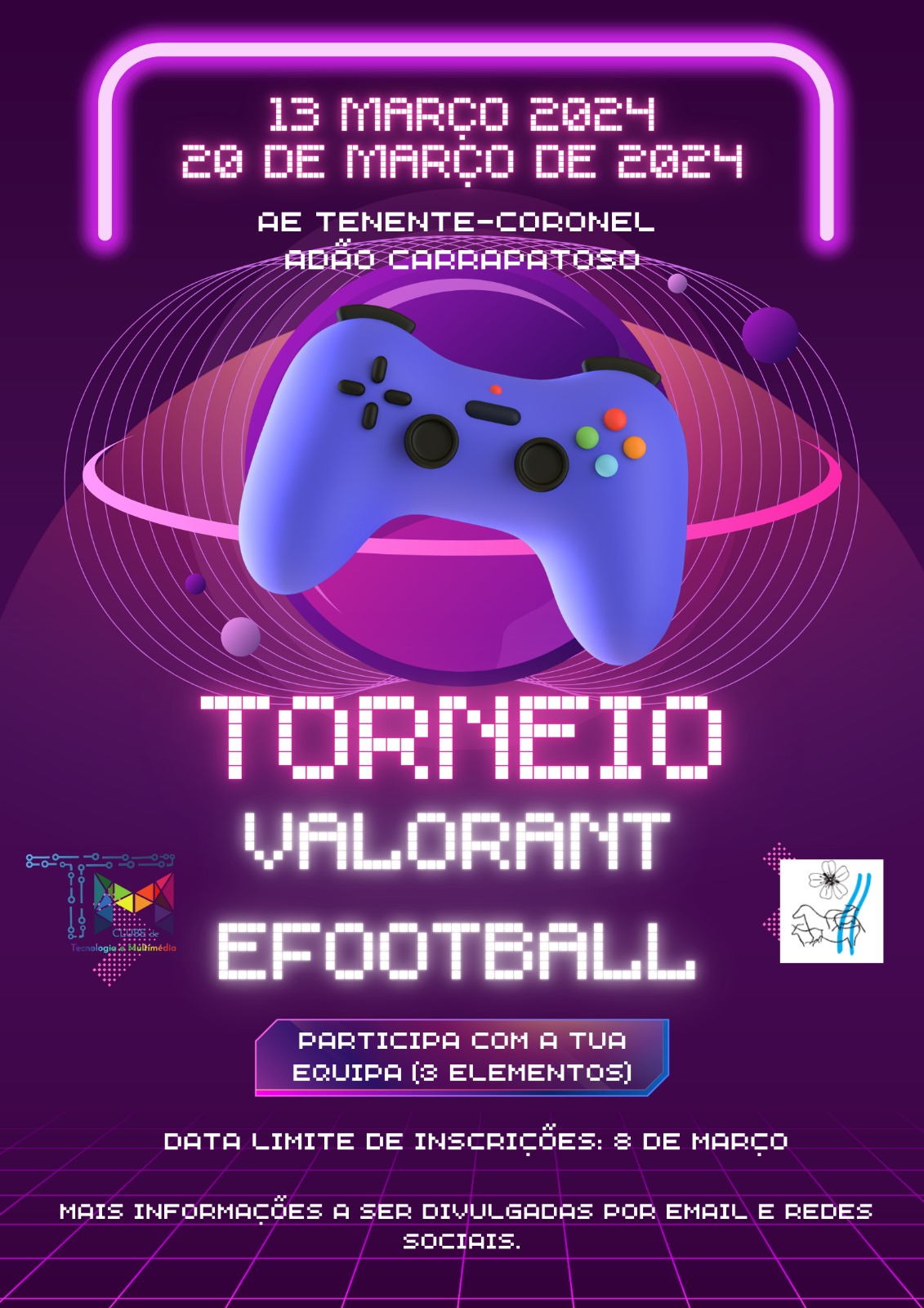 I Torneio de Gaming do AETCAC – Clube de Tecnologia e Multimédia