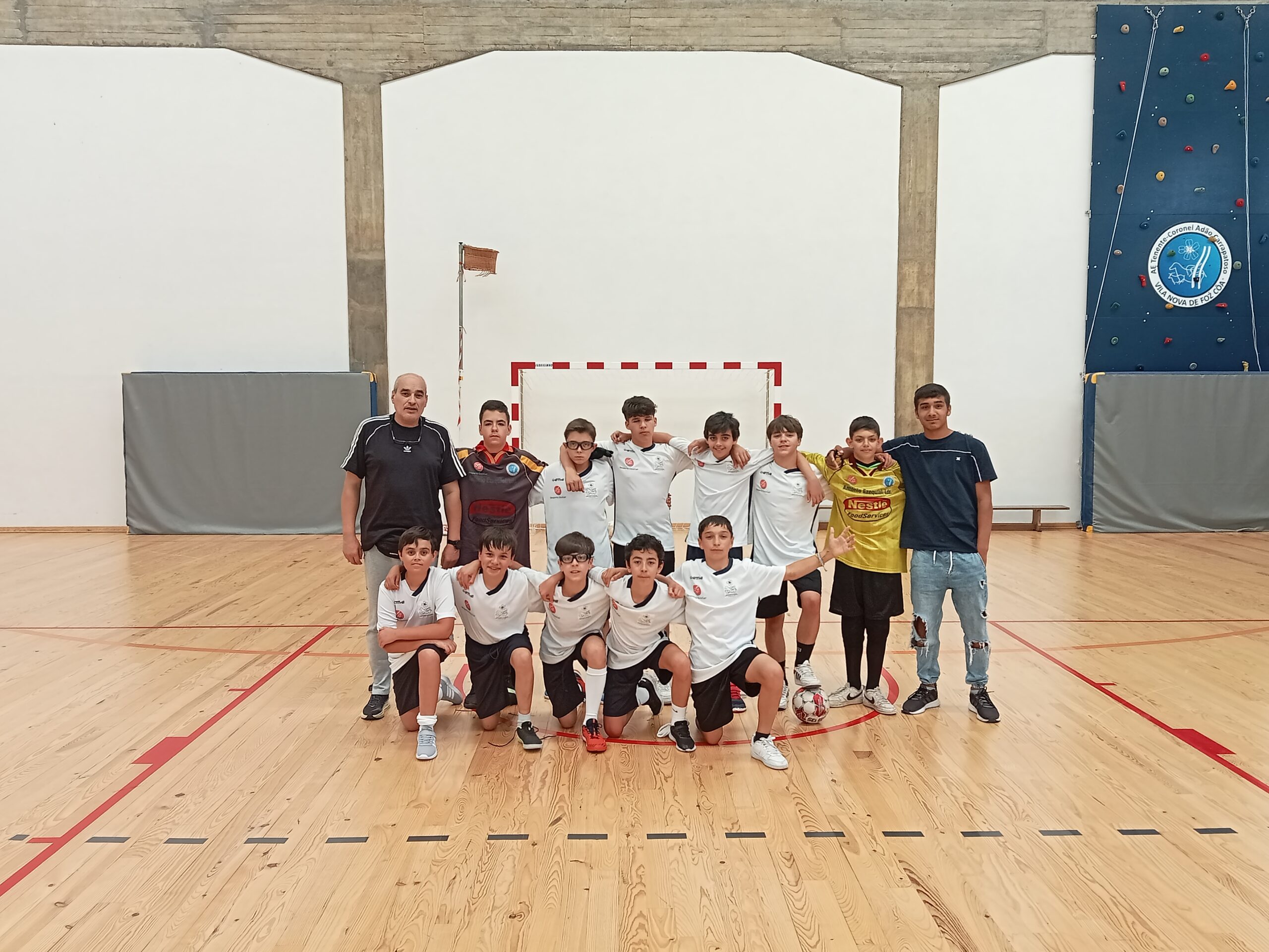 Encontro de Futsal, Infantis B, com Bragança(Abade de Baçal)