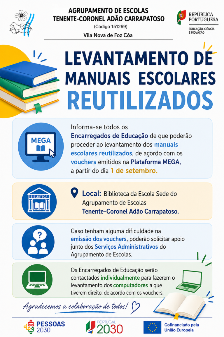 LEVANTAMENTO DE MANUAIS ESCOLARES REUTILIZADOS E COMPUTADORES